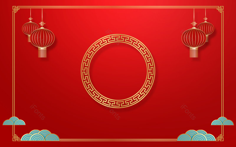红色喜庆大气中国风节日节庆通用背景,插画/手绘图,插画/手绘图库,插画/手绘图下载,插画/手绘